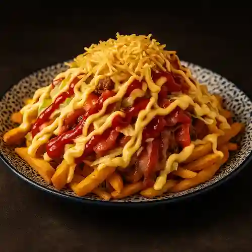 Salchipapa Especial