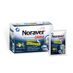 Noraver Gripa Noche ( 500 mg / 25 mg / 10 mg)
