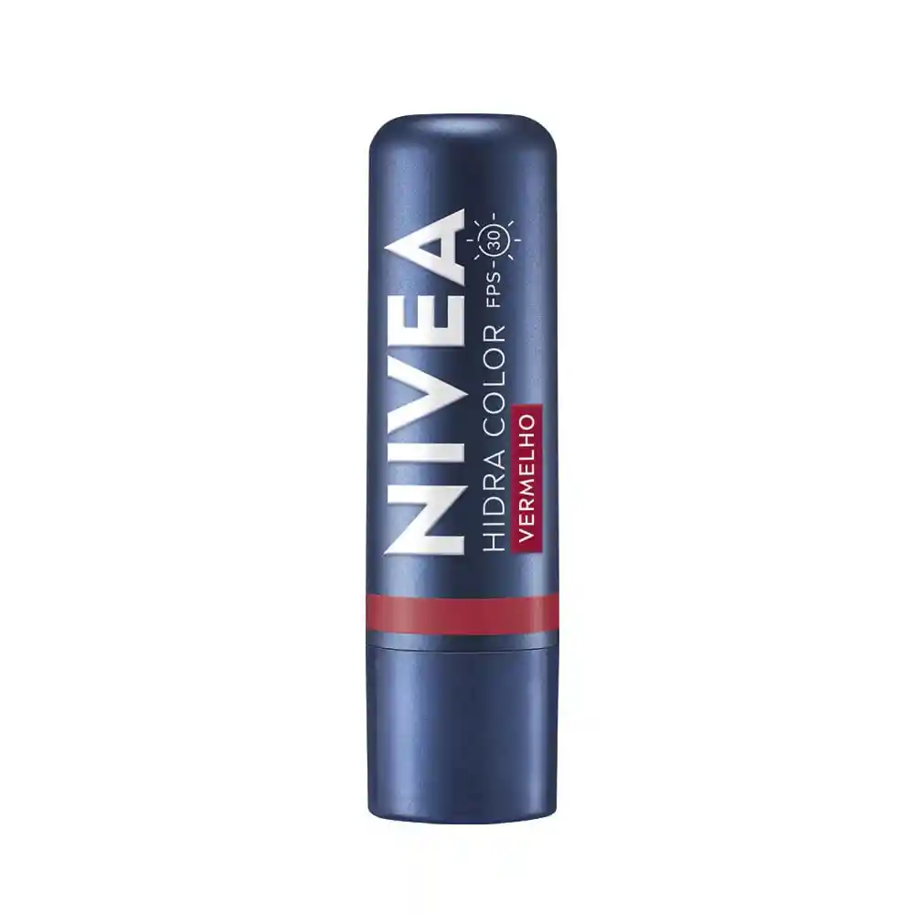 Hidratante Labial Nivea Hidra Color Rojo