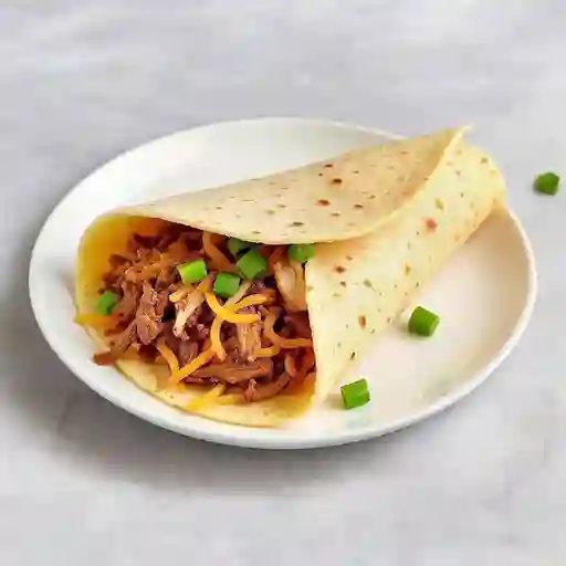 Arepa de Carne y Pollo