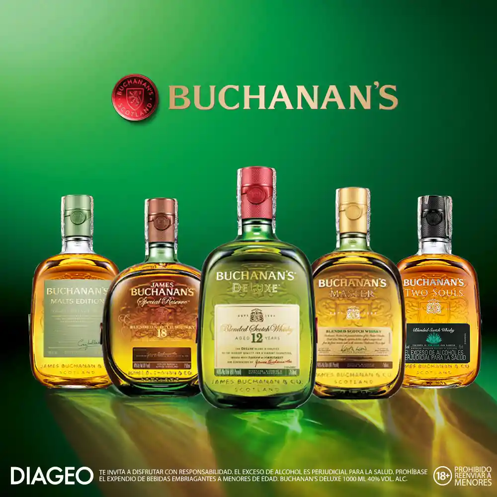 Buchanan's Deluxe Whisky Escocés 12 Años