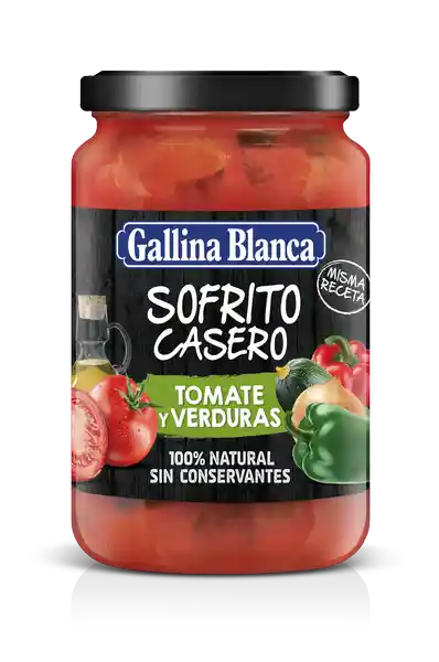 Gallina Blanca Sofrito de Tomate y Verduras 100% Natural