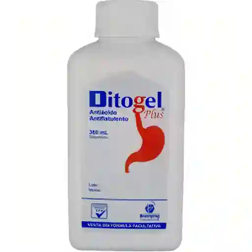 Ditogel Plus Antiácido-Antiflatulento en Suspensión Oral