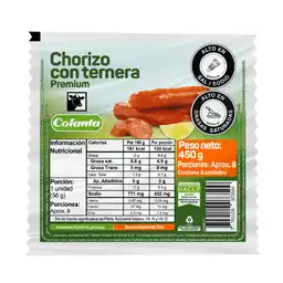 Colanta Chorizo con Ternera Premium