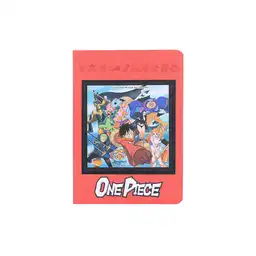 Cuaderno de Tapa Dura B 80 Hojas Serie One Piece Miniso