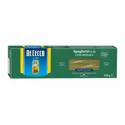 De Cecco Espagueti Espinaca Caja