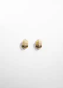 Pendientes Elba Oro Talla 99 Mujer Mango