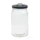 Canister Vidrio Tapa Color M