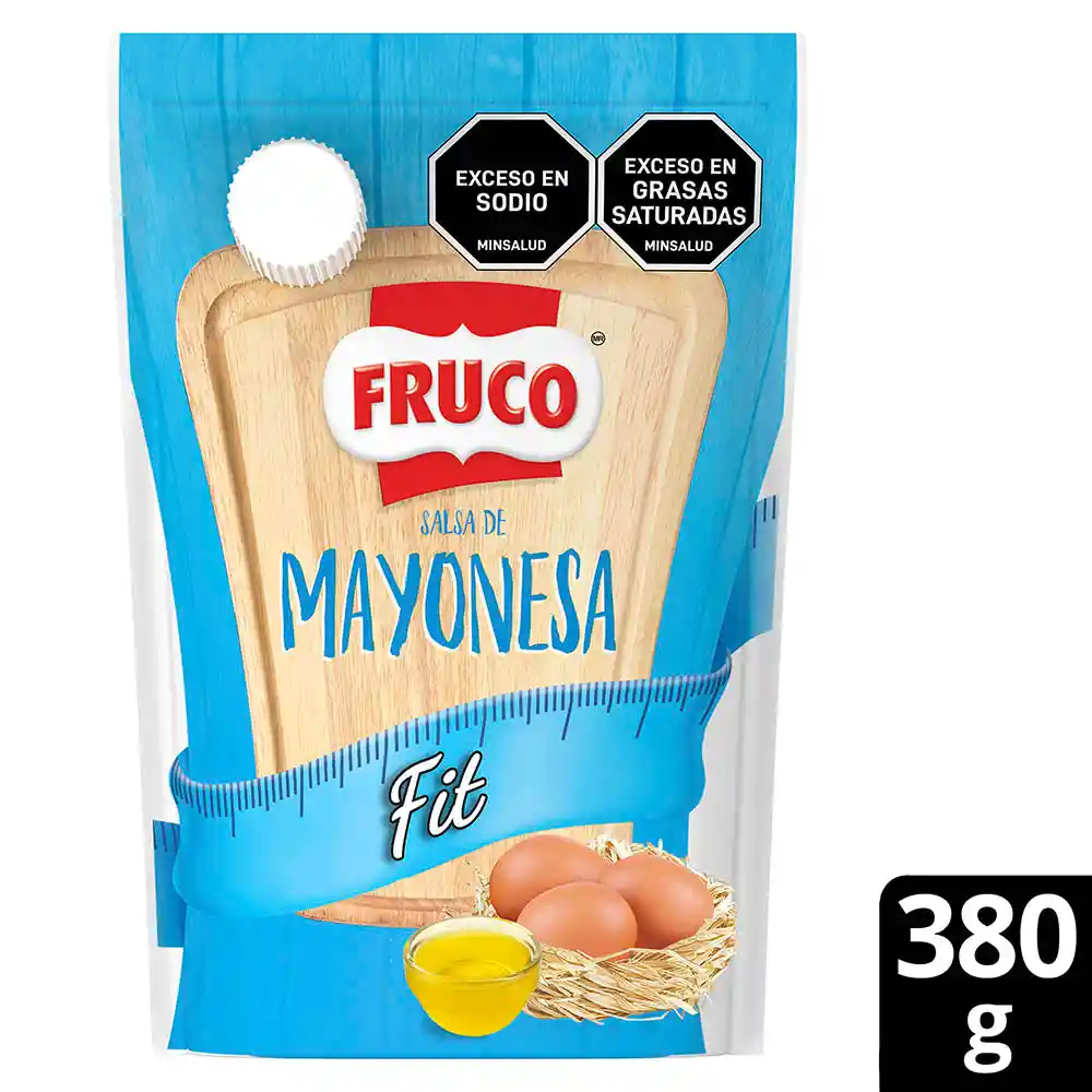 Salsa de Mayonesa Fruco Lyte doypack 380G 