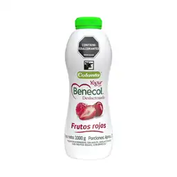 Benecol Yogur Deslactosado Frutos Rojos