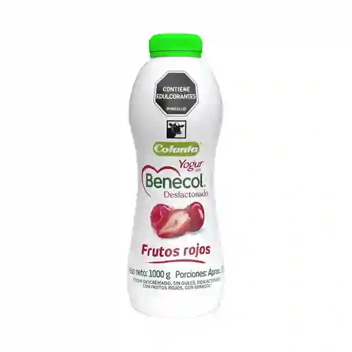 Benecol Yogur Deslactosado Frutos Rojos