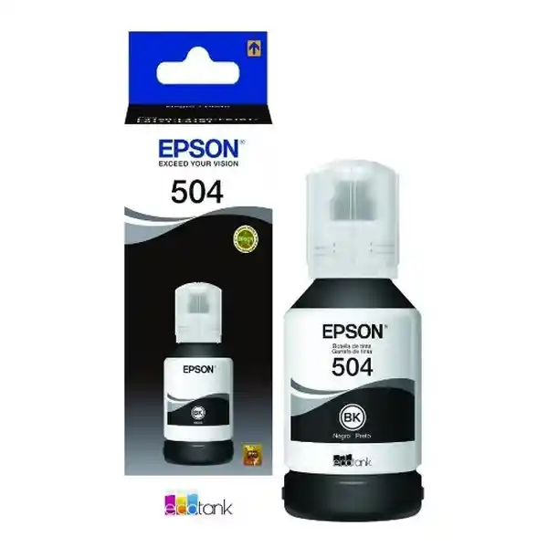 Epson Dosis de Tinta 504 Black 127 mL T504120-al