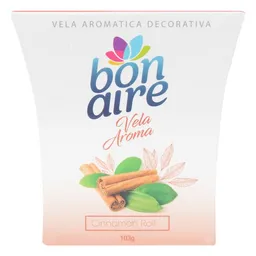 Bonaire Vela Aromática Decorativa con Fragancia Rollo de Canela