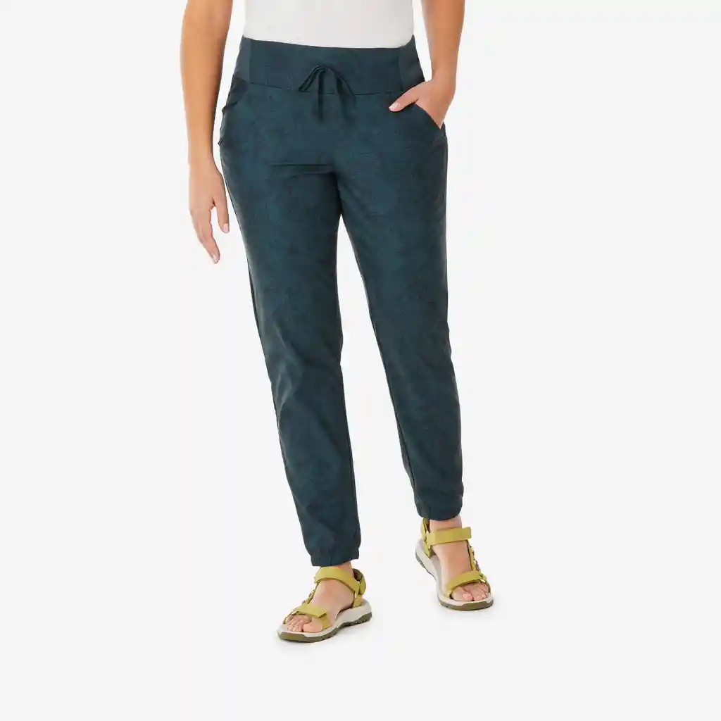 Pantalón de Senderismo Mujer - Nh100 - Azul