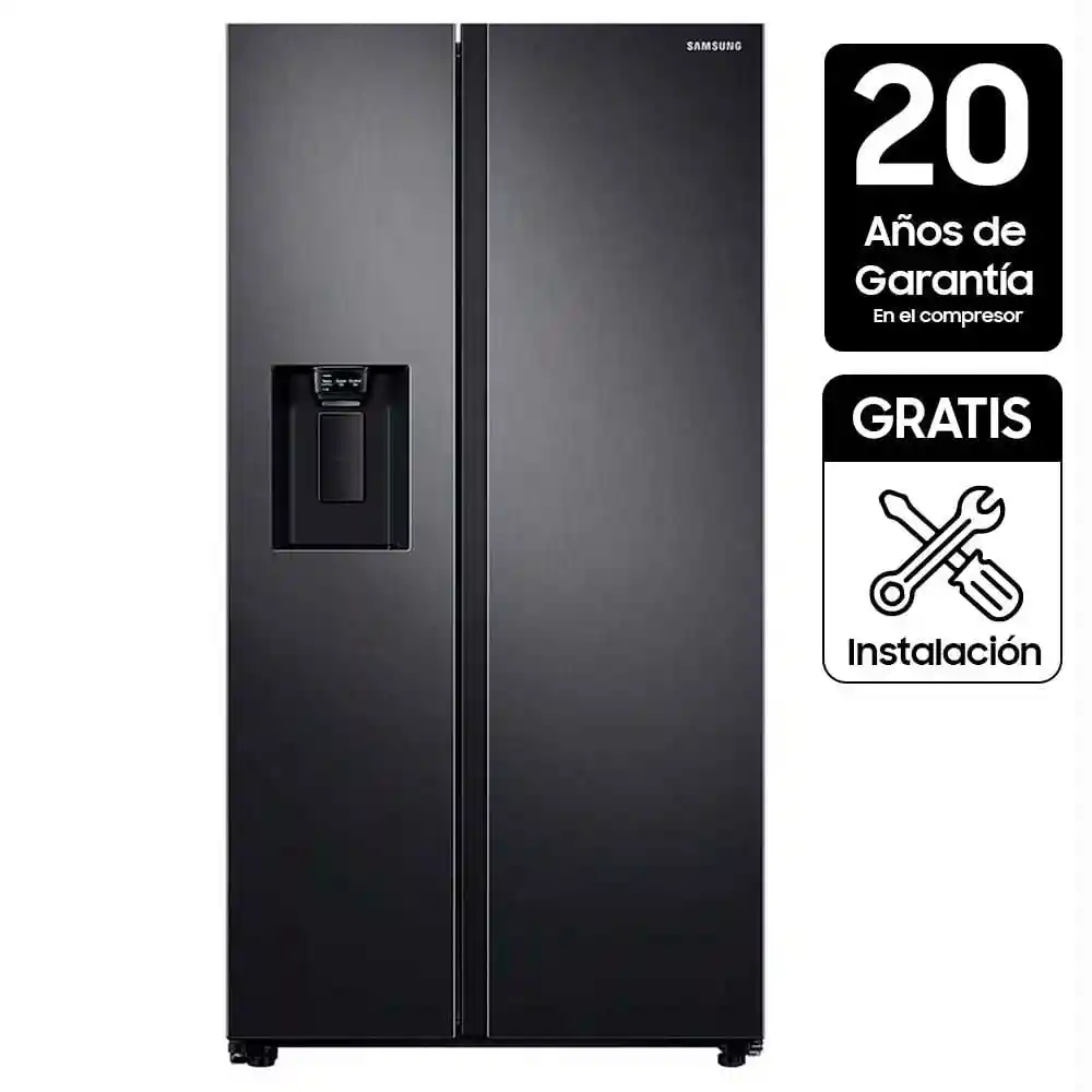 Nevecón Samsung Side By Side Rs27t5200b1/co Gris Oscuro