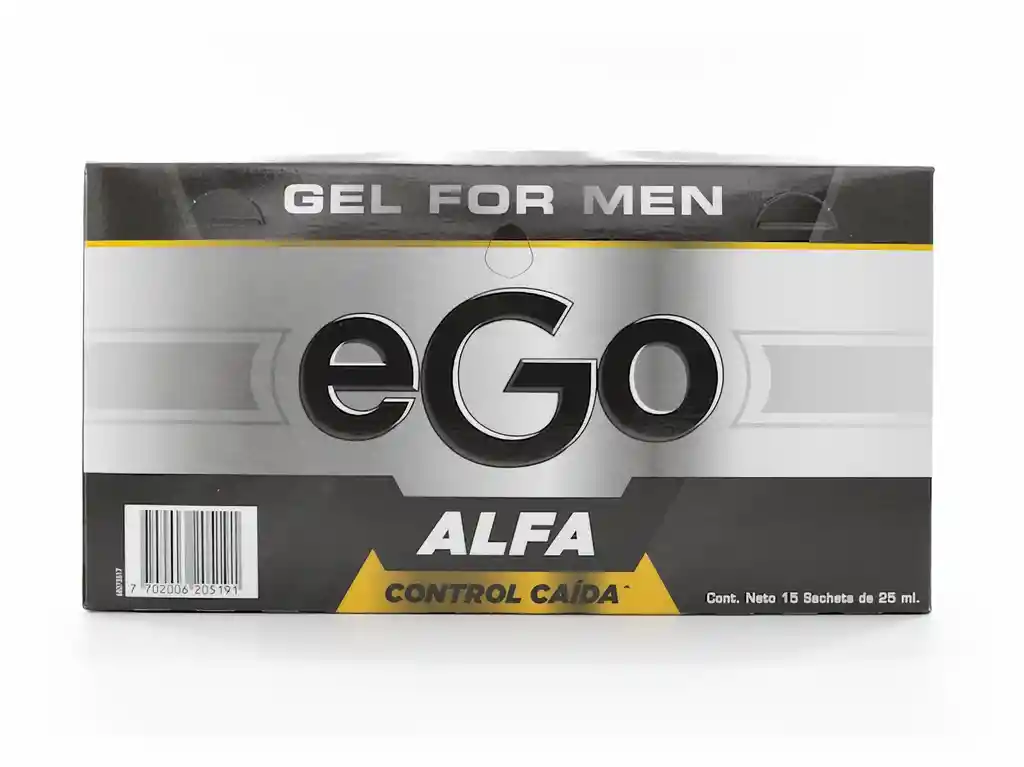 Ego Gel For Men Control Caída