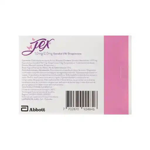 Jex (1.0 mg / 2.0 mg)