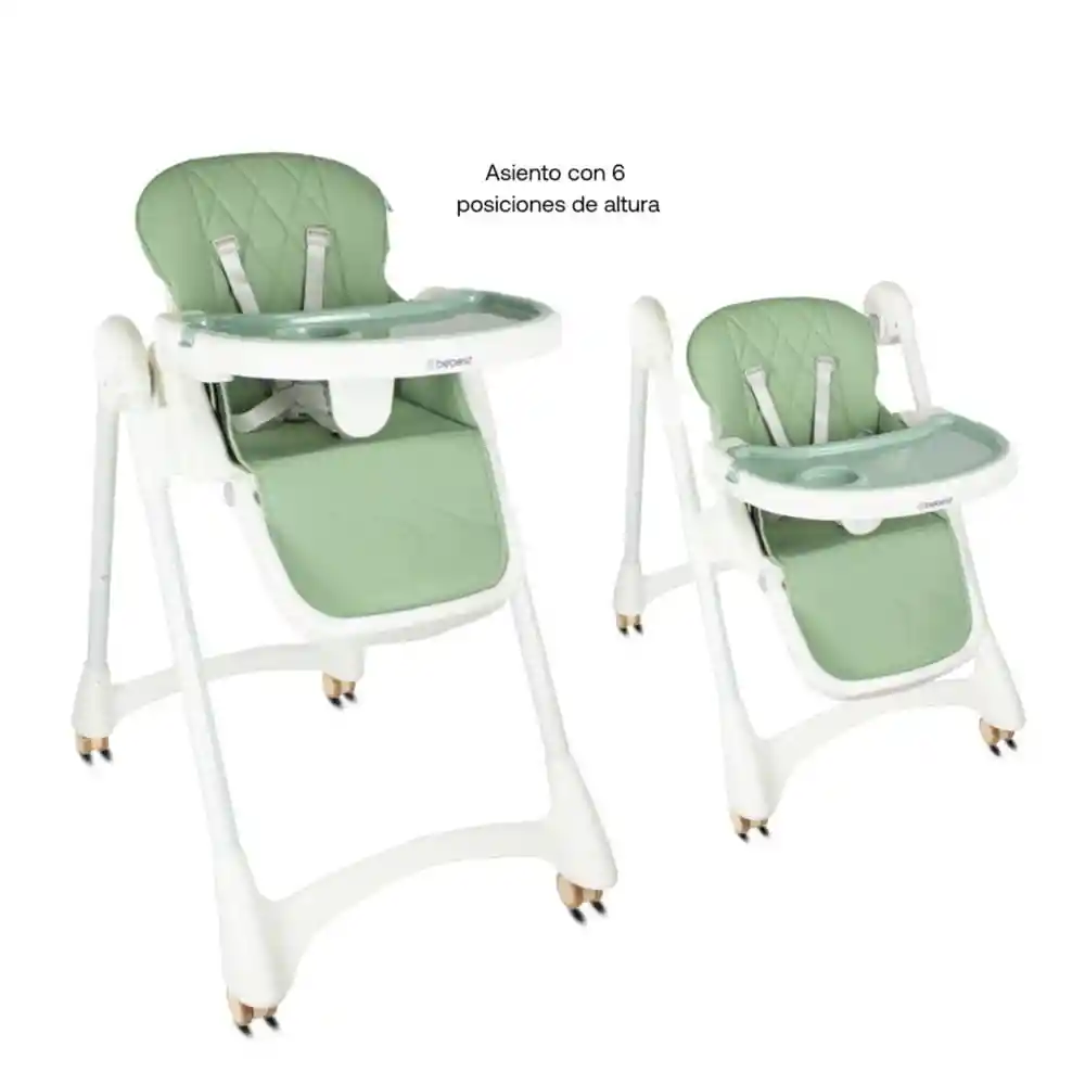 Silla Comedor Bebé Aqua Verde Bebesit