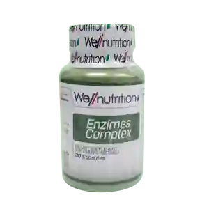 Wellnutrition Suplemento Dietario Enzimex Complex 30 Cápsulas