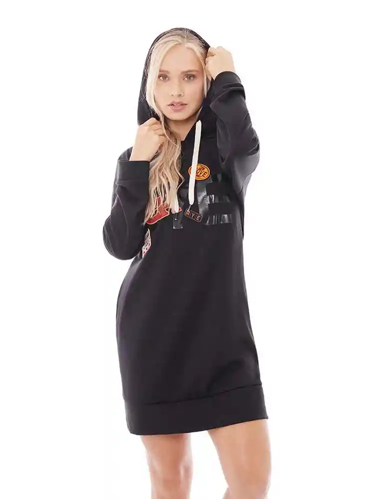 Vestido Deportivo Mujer L-negro