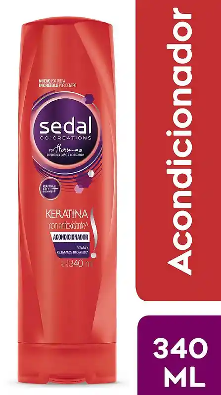 Sedal Acondicionador Keratina con Antioxidante 