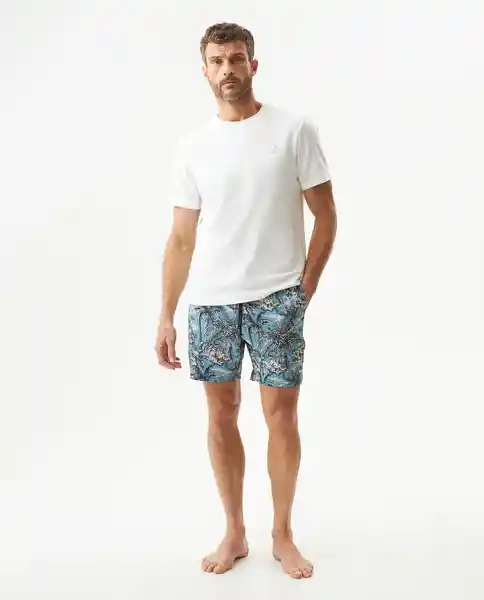 Bermuda Blue Beach Swimwear Azu1 Talla L 74427 Chevignon