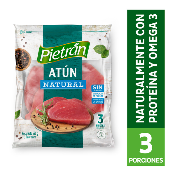 Pietran Atún Natural en Filetes 420 g