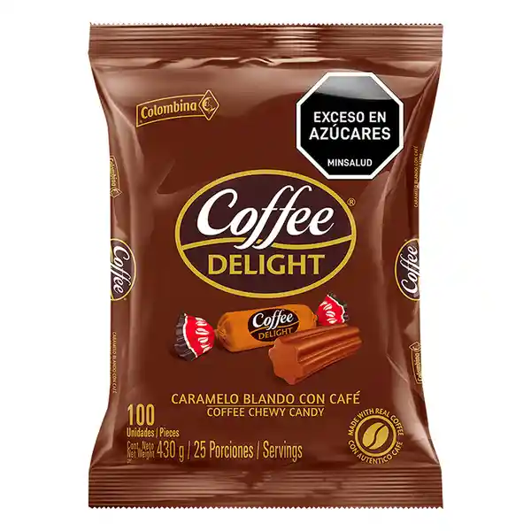 Coffee Delight Caramelo Blando con Café