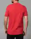 Camiseta Hombre Rojo M 100G101_ROJ191757 Rifle