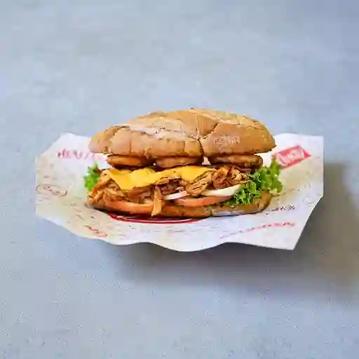 Sándwich de Pollo con Papas Francesa