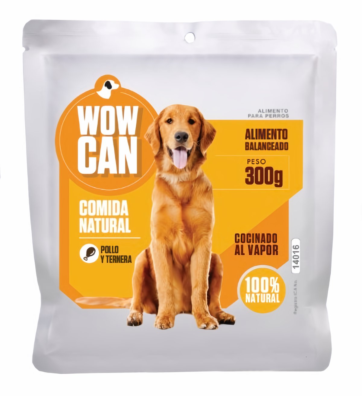 Comida Húmeda para Perro Pollo y Ternera Wow Can 300g