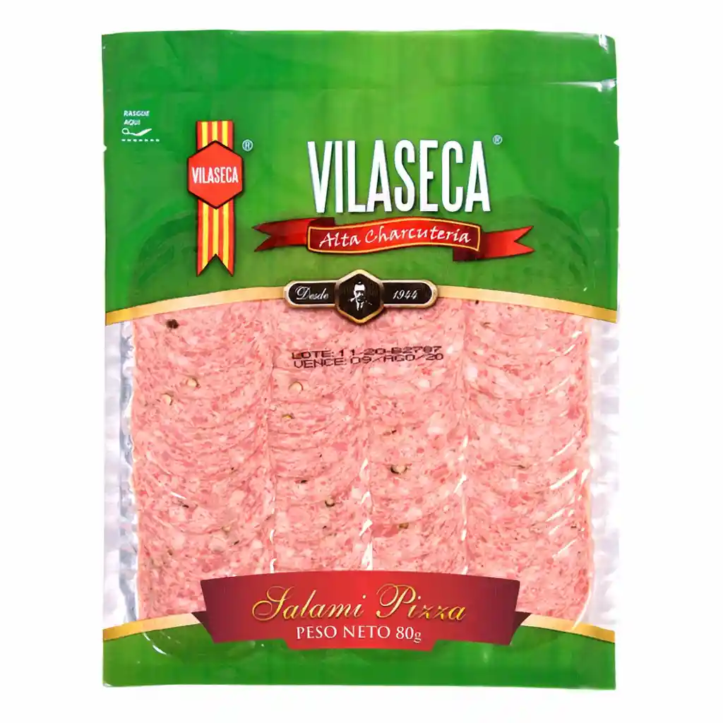 Vilaseca Salami Pizza