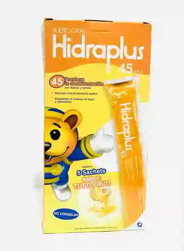Hidraplus Suero Oral Sabor Tutti Fruti 45 Meq