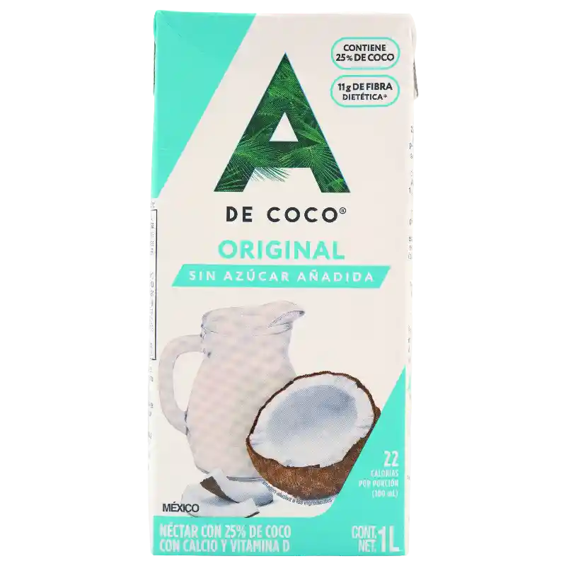 A De Coco Agua de Coco Natural