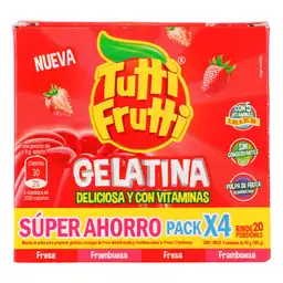 Tutti Frutti Mezcla Gelatina160 g