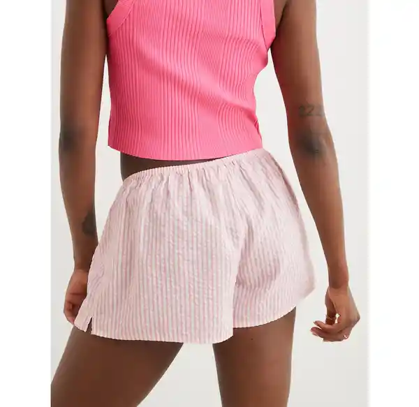 Short de Pijama Rosa Aerie Talla Small American Eagle