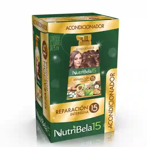 Acondicionador Nutribela Reparacion Intensiva X 12 Sobres C/u