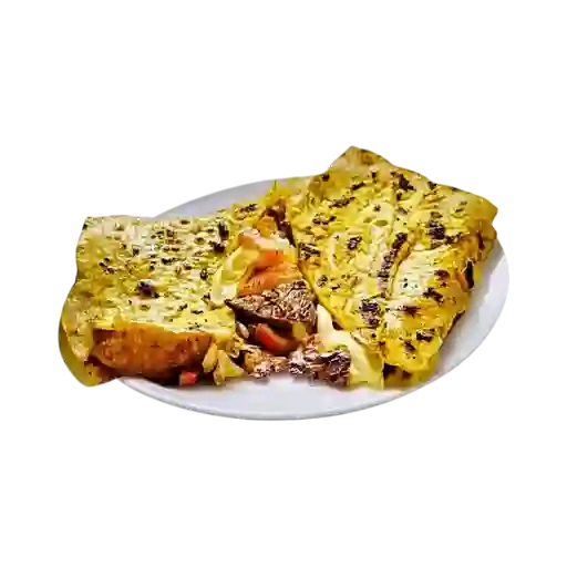 Patacón con Carne