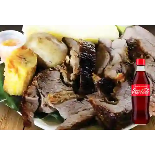 Combo Mamona Asada + Coca-Cola Sabor Original 350 ml