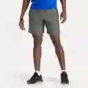Reebok Pantaloneta Para Entrenamiento Hombre Gris Talla M