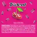 Trident Chicle Sabor a Cereza