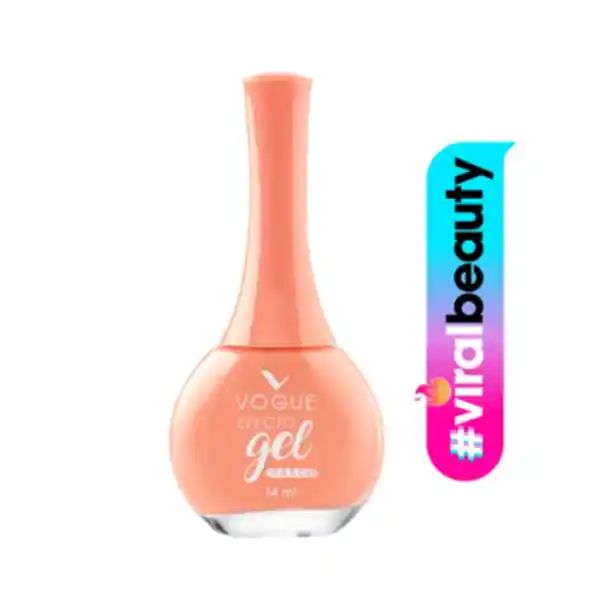 Esmalte Vogue Efecto Gel Flamingo