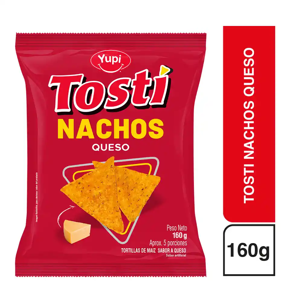 Pasabocas Tosti Nachos Queso