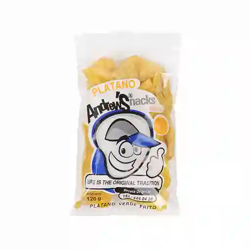 Platano Verde AndrewS Snack