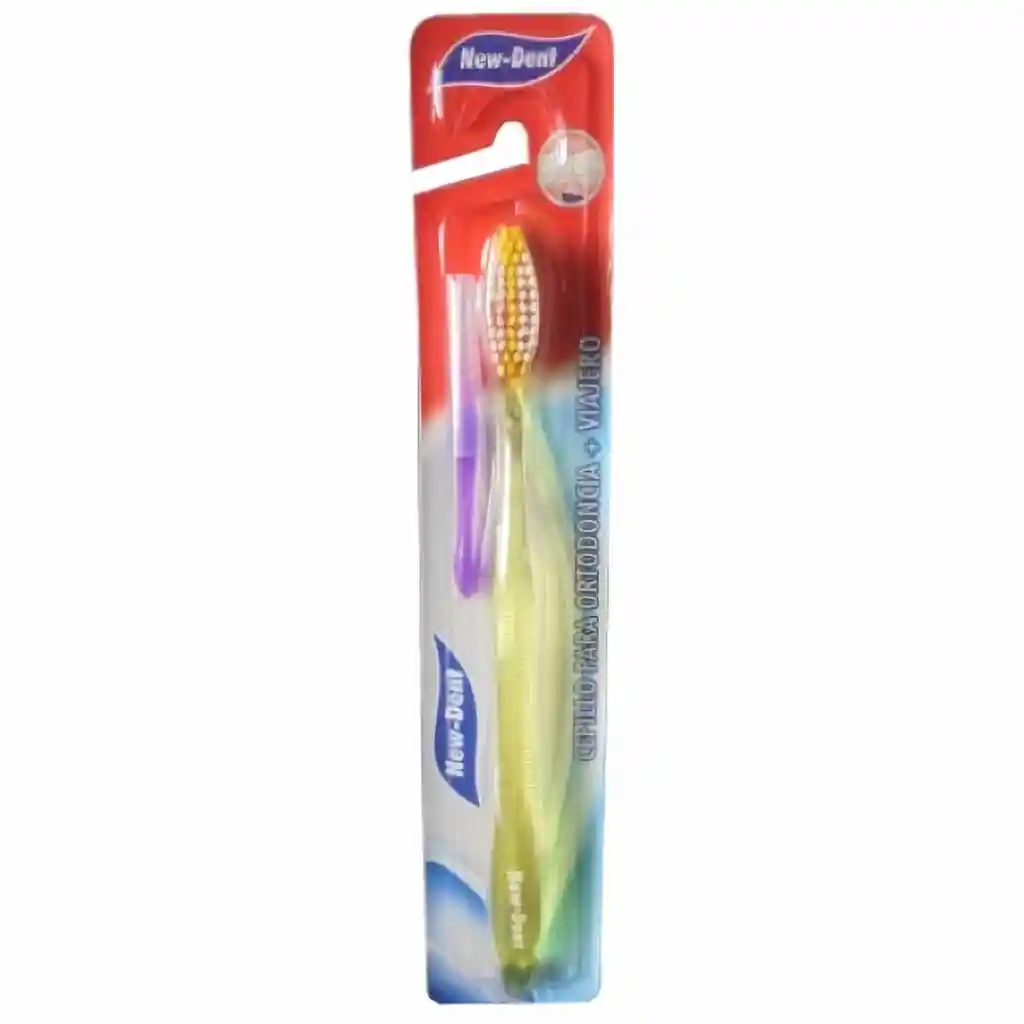  New-Dent Cepillo para Ortodoncia más Viajero