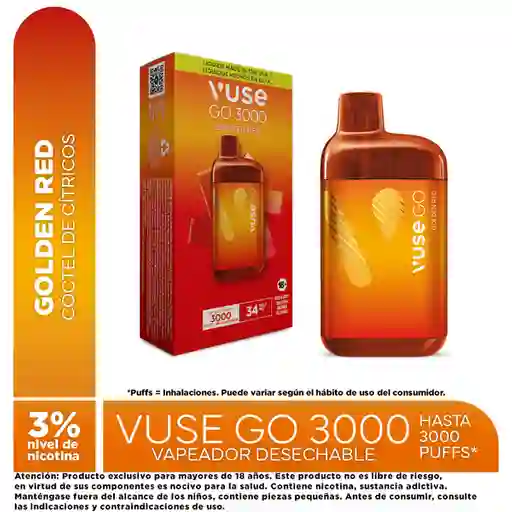 Vuse Go Vapeador Tequila Sunrise