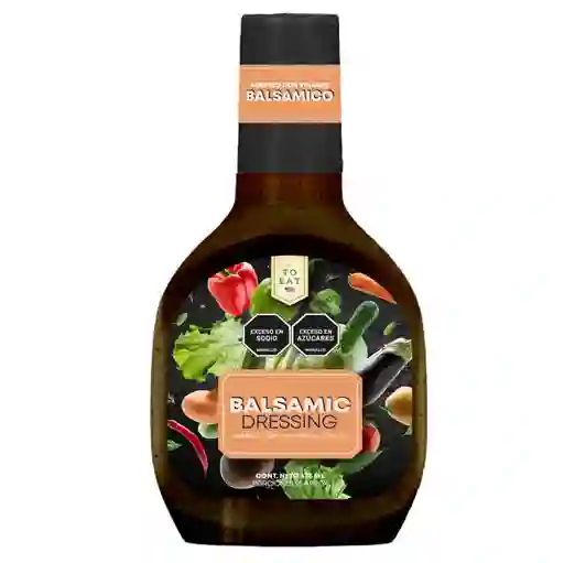 Aderezo Vinagreta Balsamica To Eat Marca Exclusiva (475 Ml)