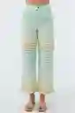 Pantalon Tiro Alto Barnet Mujer