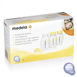 Medela Contenedor Para Leche Materna X3 Transparente 5Oz