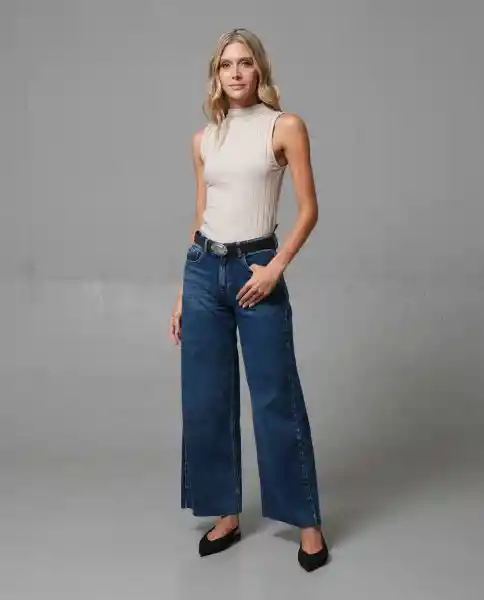 Camiseta Mujer Crudo Talla M 203G016_CRU141106 Rifle